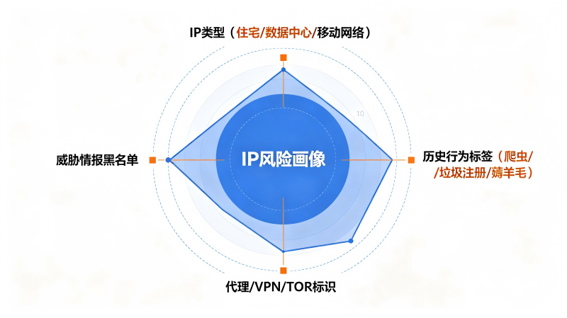 IP风险画像维度图